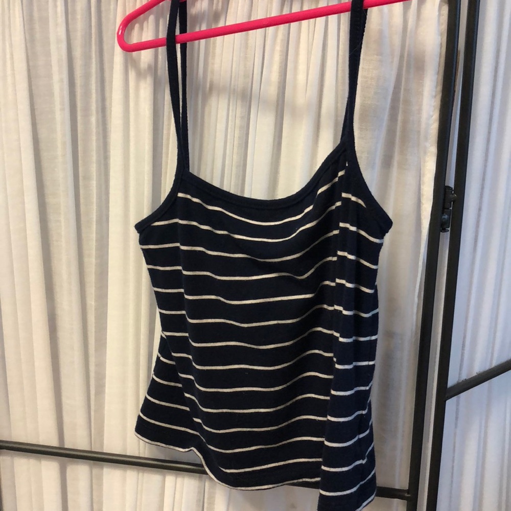 NAVY BLUE BRANDY MELVILLE TOP